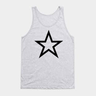 Downtown Girl Aesthetic Y2K Star Cyber 2000s Grunge Tank Top